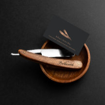 Carte de visite Barber Scalpel