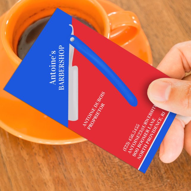 Carte de visite Barbershop (Créateur téléchargé)