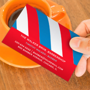 Carte de visite Barbershop
