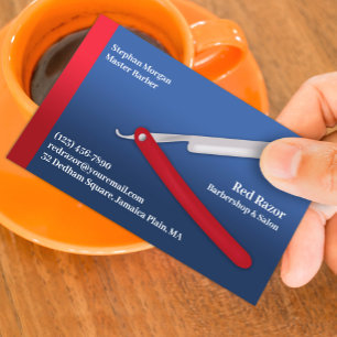 Carte de visite Barbershop