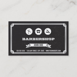 Carte de visite Barbershop