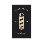 Barbershop Haircut Hairstyliste Barber's Pole Blac