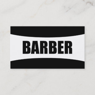 Carte de visite barbier