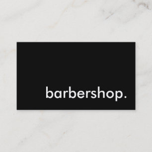 Carte De Visite barbier.