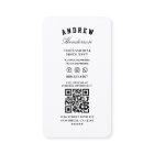 Barbier Barbier noir blanc moderne