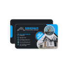 Bardeaux de toiture bleu professionnel