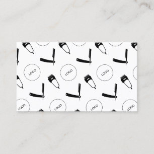 Carte De Visite Barre outils motif avec logo