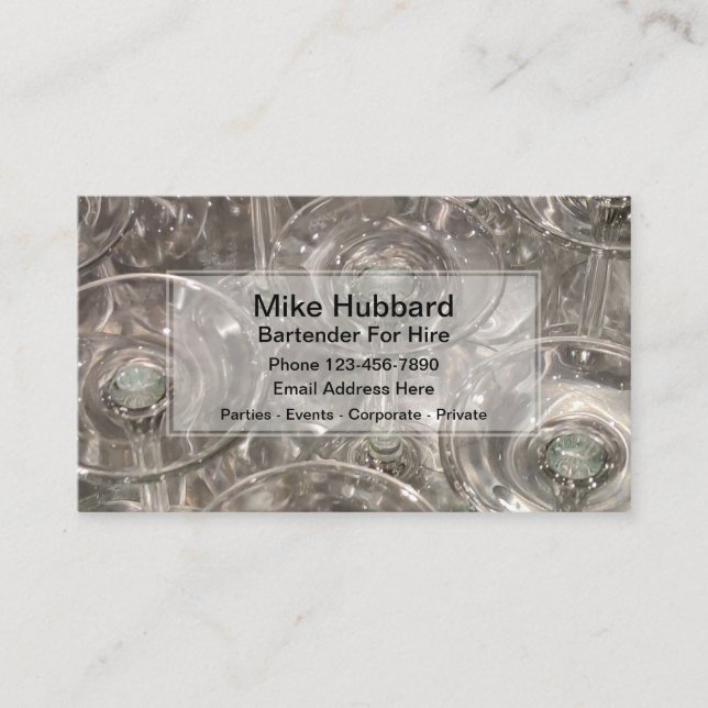 Carte De Visite Barreau professionnel à l'embauche (Devant)