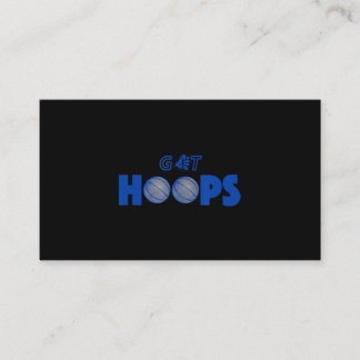 Carte De Visite Basketball Obtenir des cerceaux