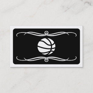 Carte De Visite basketball (personnalisable en couleur)