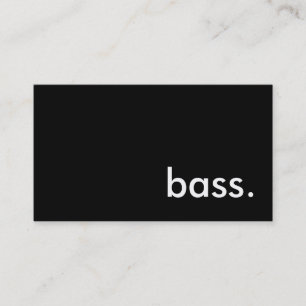 Carte De Visite basse