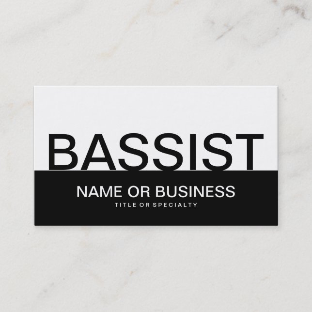 CARTE DE VISITE BASSISTANTE (Devant)