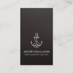 Carte De Visite Bateau de pêche Charte de bateau Capitaine