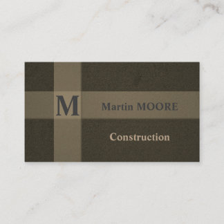Carte De Visite Bâtiment en béton de construction à surface dure