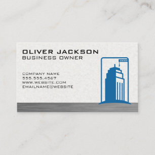 Carte De Visite Bâtiment en construction