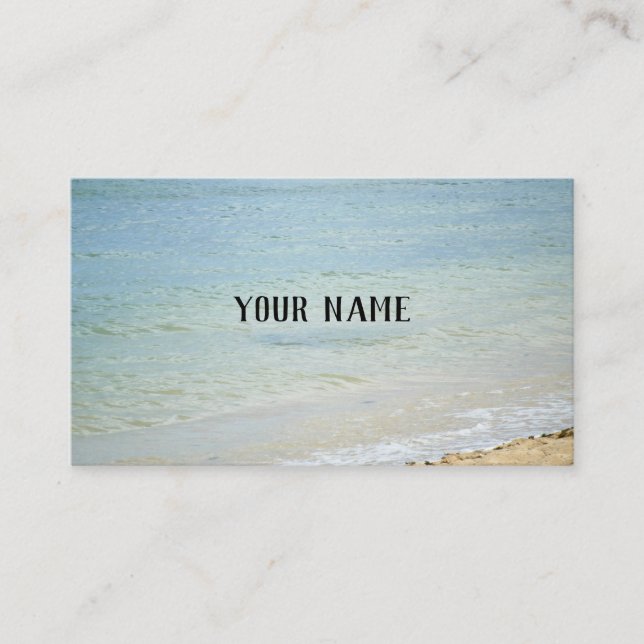 Carte De Visite beach (Devant)
