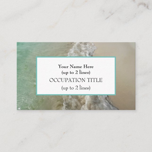 Carte De Visite Beachy Na ! 1 (Devant)