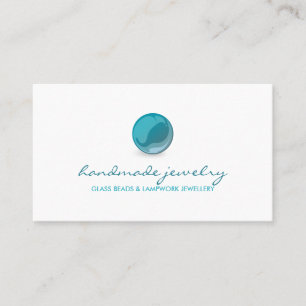 Carte De Visite Bead Shop Lampwork bijoux faits main