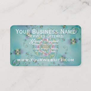 Carte De Visite Beau art fractal