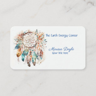 Carte De Visite Beau Boho Dream Catcher