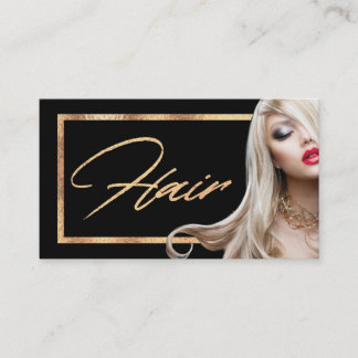 Carte De Visite Beau coiffeur de ★