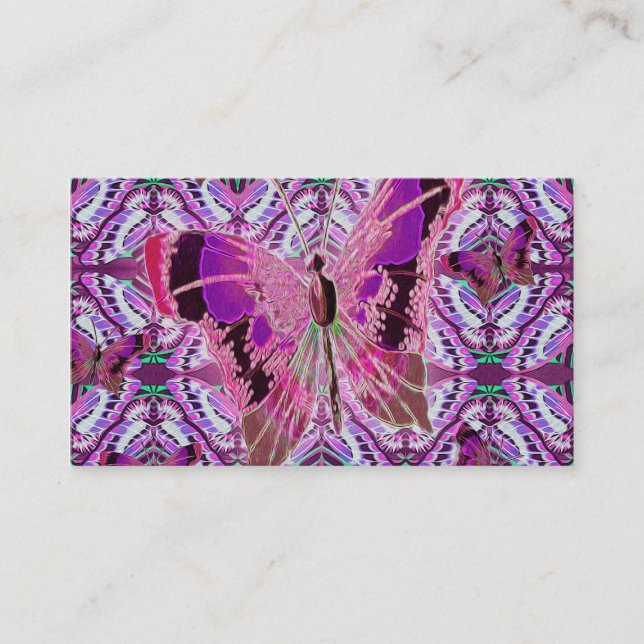 Carte De Visite Beau papillon (Devant)