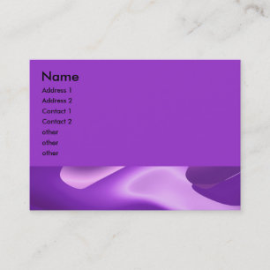 Carte De Visite beau pourpre