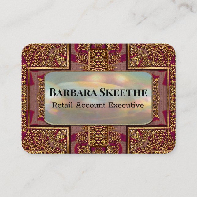 Carte De Visite Beau professionnel unique de McKintz (Devant)