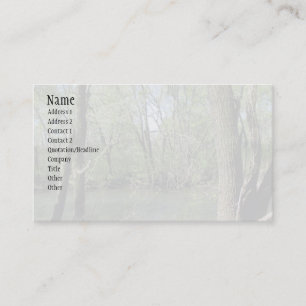 Carte De Visite Beauté de natures