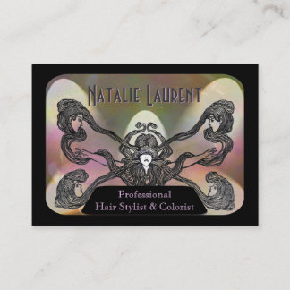 Carte De Visite Beauté de professionnel de coiffeur