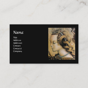 Carte De Visite BEAUTÉ DES CHEVEUX NATURELS, BIJOUX MONOGRAM perle