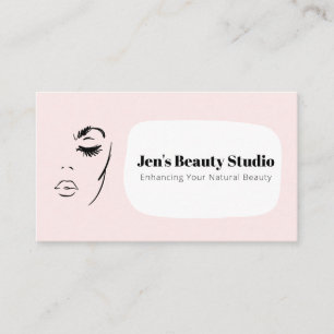 Carte De Visite Beauté des cils et sourcils Cosmétique Esthétique
