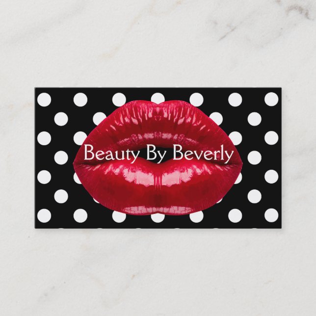 Carte De Visite Beauté puissante BusinessCards (Devant)