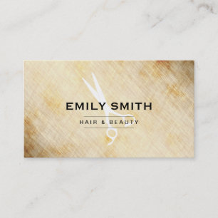 Carte De Visite Beauté   Vintage (carte de tarification)