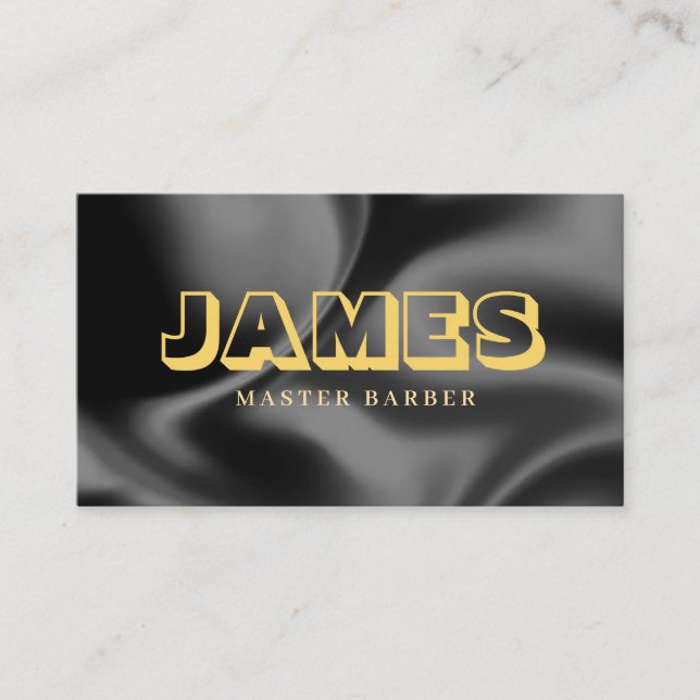 Carte De Visite Beauty Studio Barber (Devant)