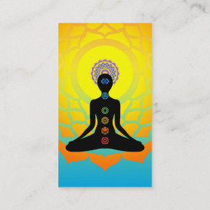 Carte De Visite beaux chakras