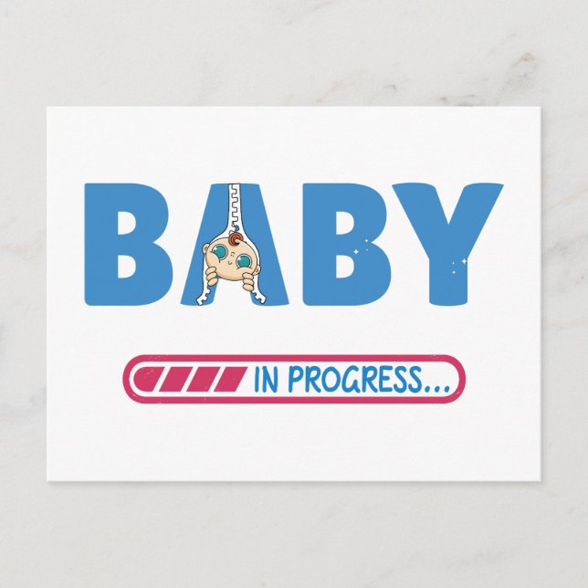 Carte de visite bébé en cours (Devant)