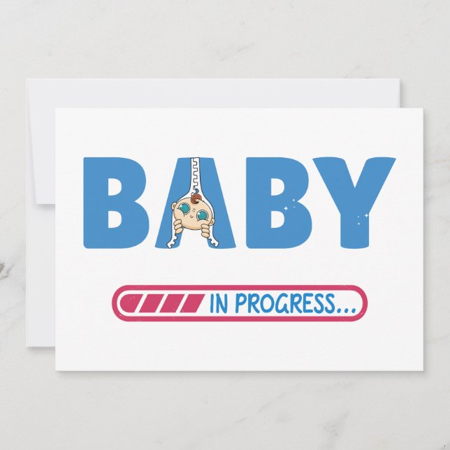 Carte de visite bébé en cours (Devant)