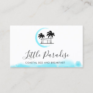 Carte De Visite bed and breakfast littoral location palm beach hou