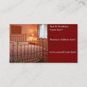 Carte de visite Bed & Breakfast