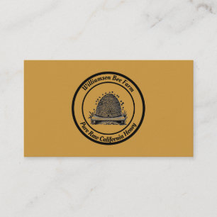 Carte De Visite BeeKeeper Honey Apairist conception de la ruche Vi