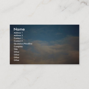 Carte De Visite Bel Altostratus