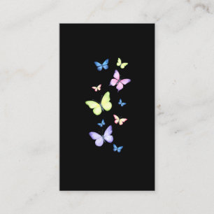 Carte De Visite Belles papillons papillons papillons Aquarelles