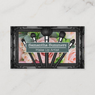 Carte De Visite Belles roses roses roses roses   Maquiller les bro