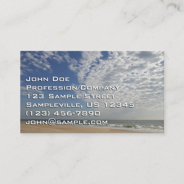 Carte De Visite Bethany Beach II (Devant)
