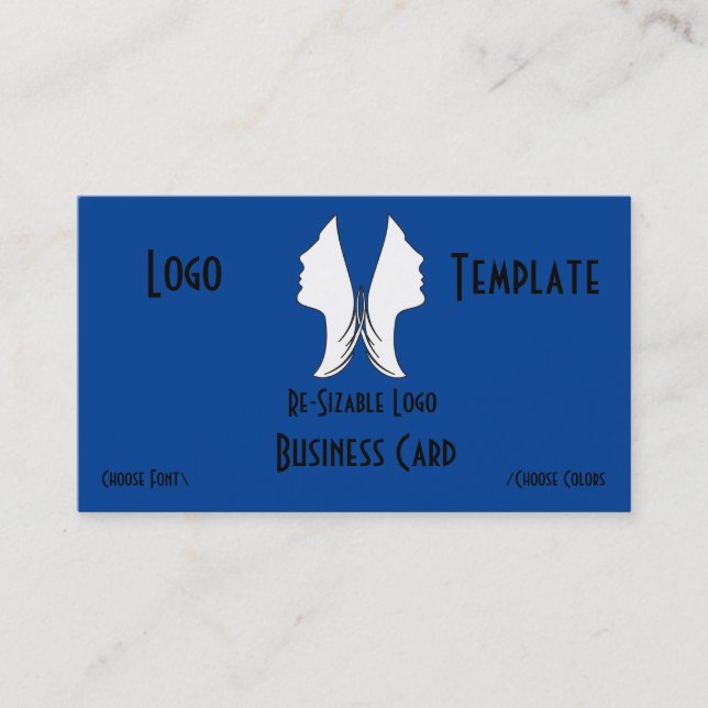 Carte De Visite Beurre blanc 2 faces Logo (Devant)