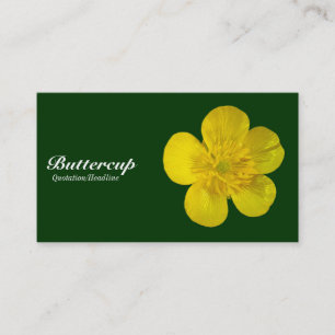 Carte De Visite Beurre - Vert foncé 003300