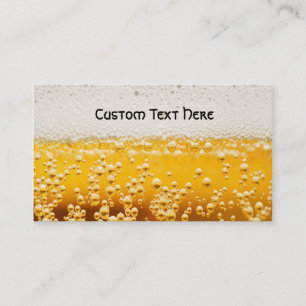 Carte De Visite bière je