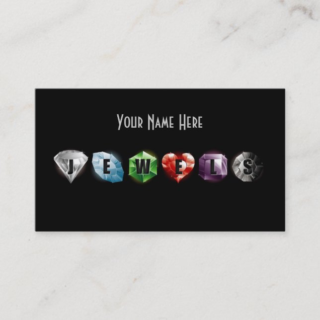 Carte De Visite Bijoux (Devant)
