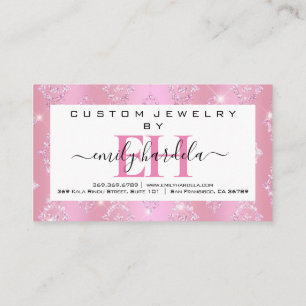 Carte De Visite Bijoux Chic Diamond Personnalisé